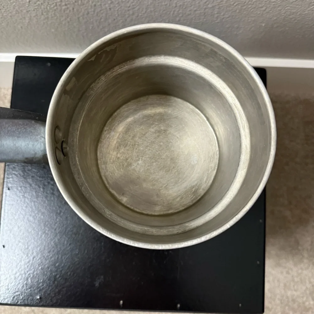 Vintage Comet made in the USA aluminum double boiler